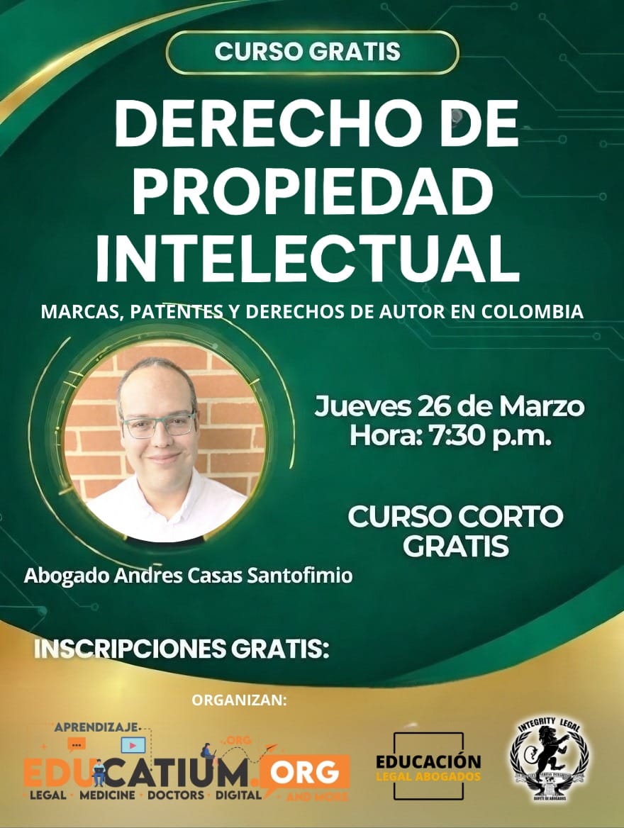 CURSO CORTO DERECHO MARCARIO - Marcas y Patentes en Colombia
